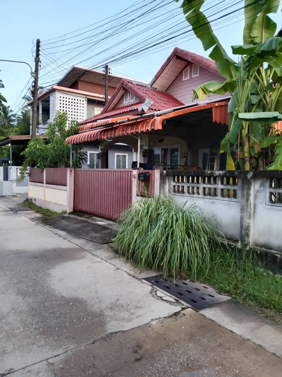 บ้านเดี่ยวมือสองทำเลดีเงียบสงบ