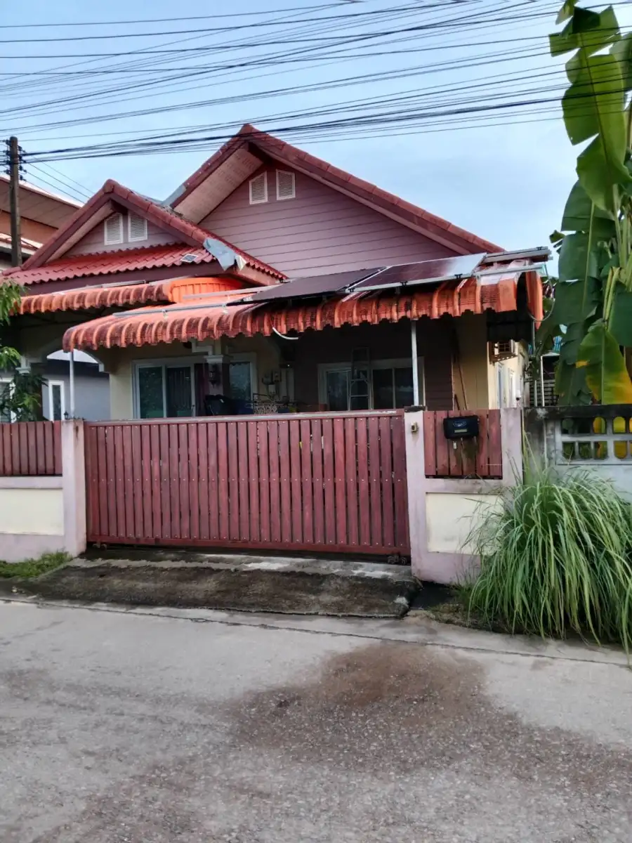 บ้านเดี่ยวมือสองทำเลดีเงียบสงบ