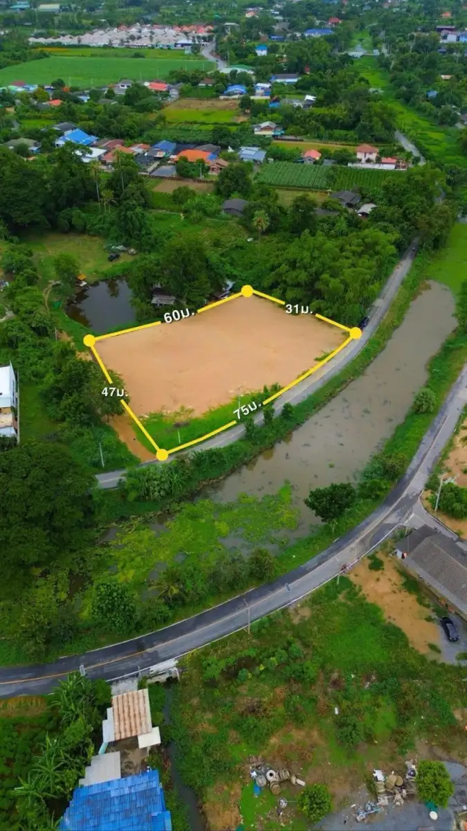ขายที่ดิน 700 ตร.วา วังตะกู นครปฐม ถมแล้ว ติดถนน หน้ากว้าง 75 ม. ราคา 9.1 ล้าน