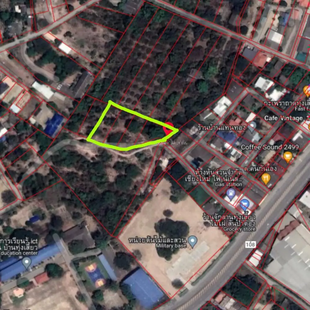 ที่ดิน 2 ไร่ เหลือแปลงสุดท้ายแล้ว อยู่ใกล้ถนนใหญ่เพียง 130 เมตร